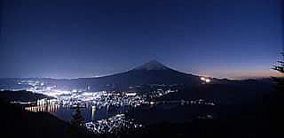 新道峠からの夜景(S井撮影)