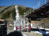 五ヶ瀬スキー場入山リフト